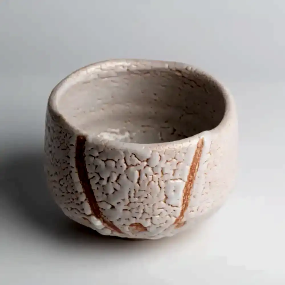 Shino Chawan Japon Premium Matcha Kasesi