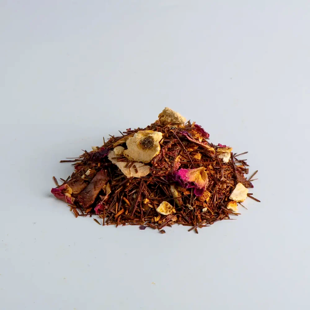 güllü rooibos bitki çayı