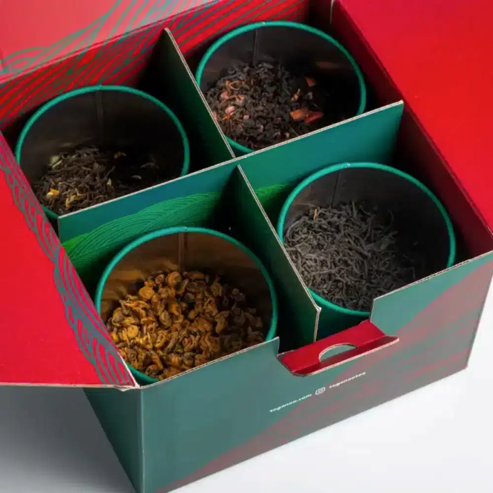 siyah çay seti hediyelik