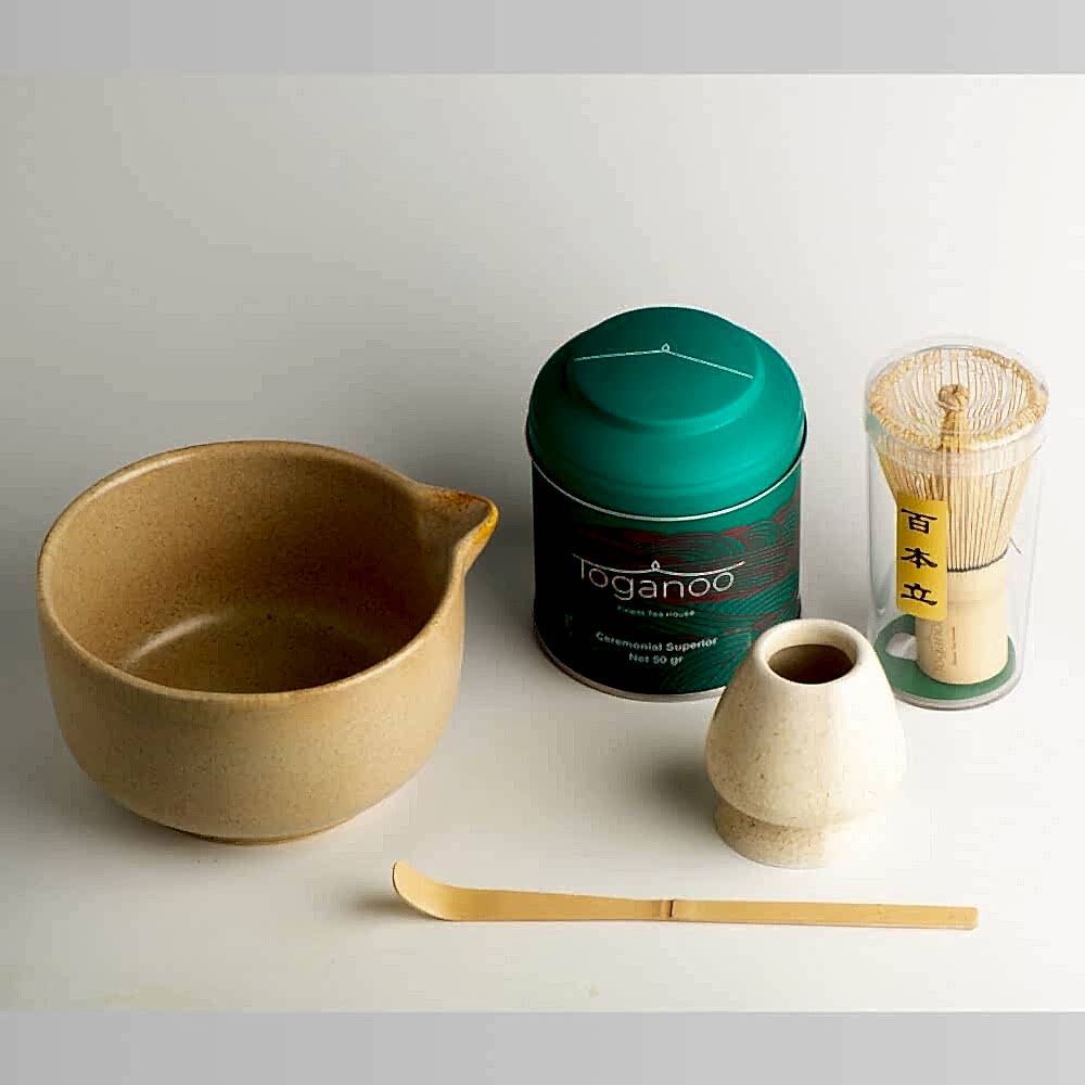 matcha seremoni çay hazırlama set