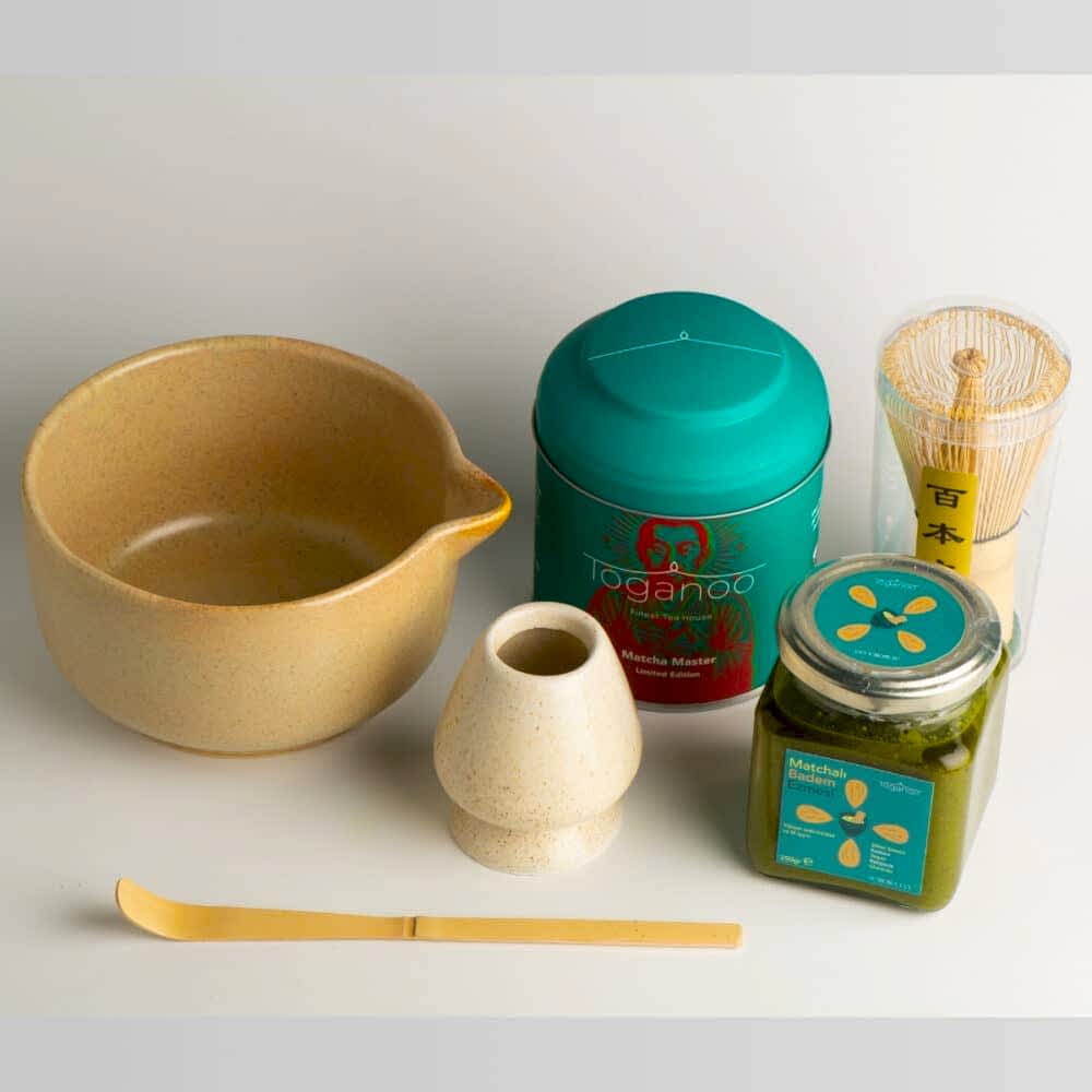 matcha çayı hazırlama seti