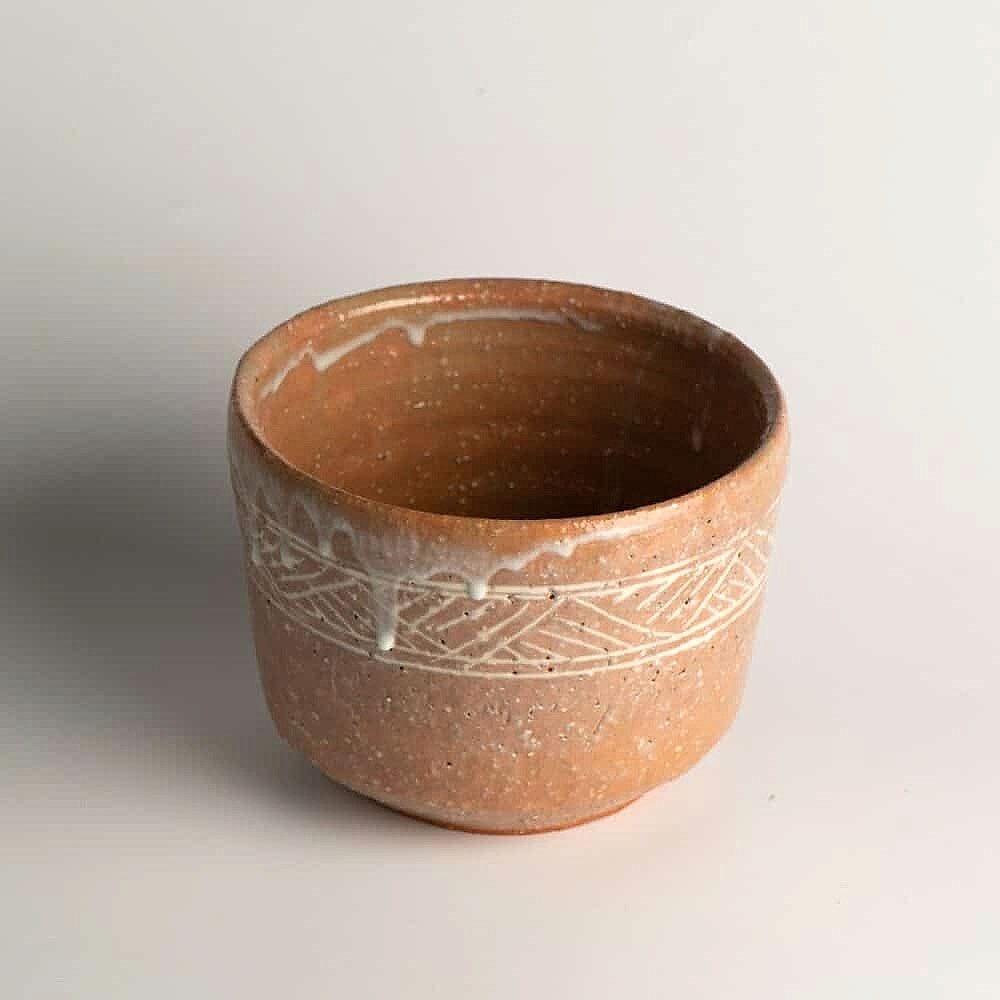 Shiro Line Chawan